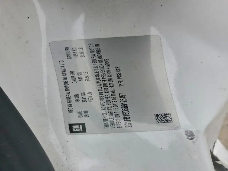 2011 CHEVROLET CAMARO LT  