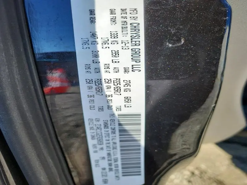 2014 CHRYSLER TOWN & COUNTRY TOURING L  