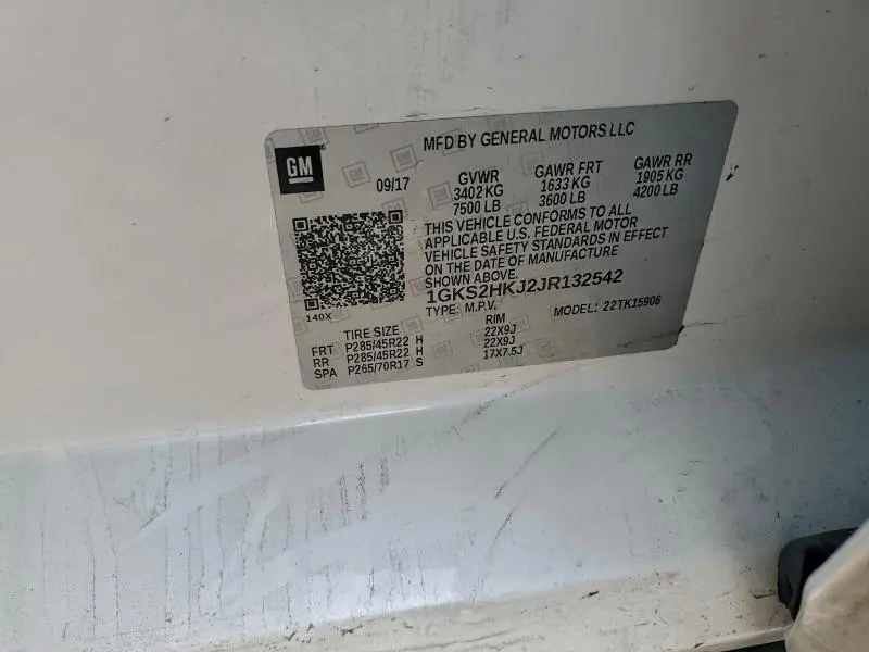 2018 GMC YUKON XL DENALI  