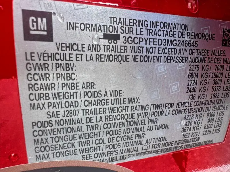 2021 CHEVROLET SILVERADO K1500 LT TRAIL BOSS  