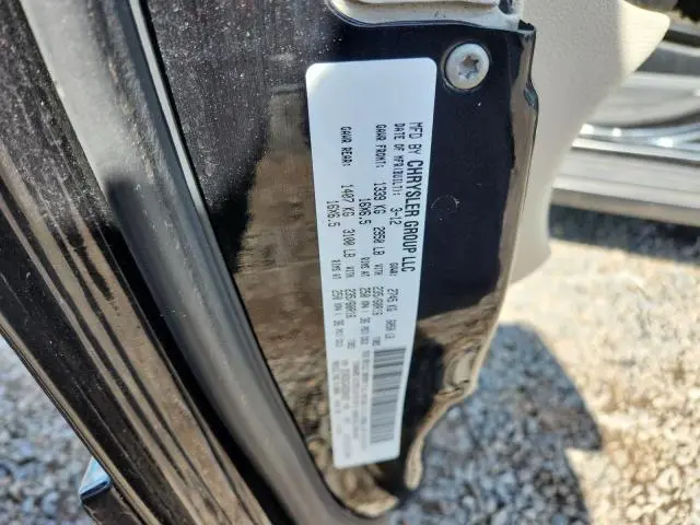 2012 DODGE GRAND CARAVAN SXT  
