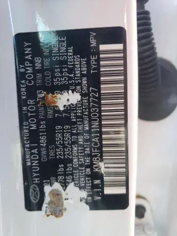 2022 HYUNDAI TUCSON SEL CONVENIENCE  