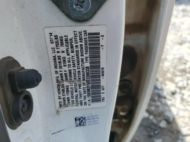 2014 HONDA CIVIC LX  