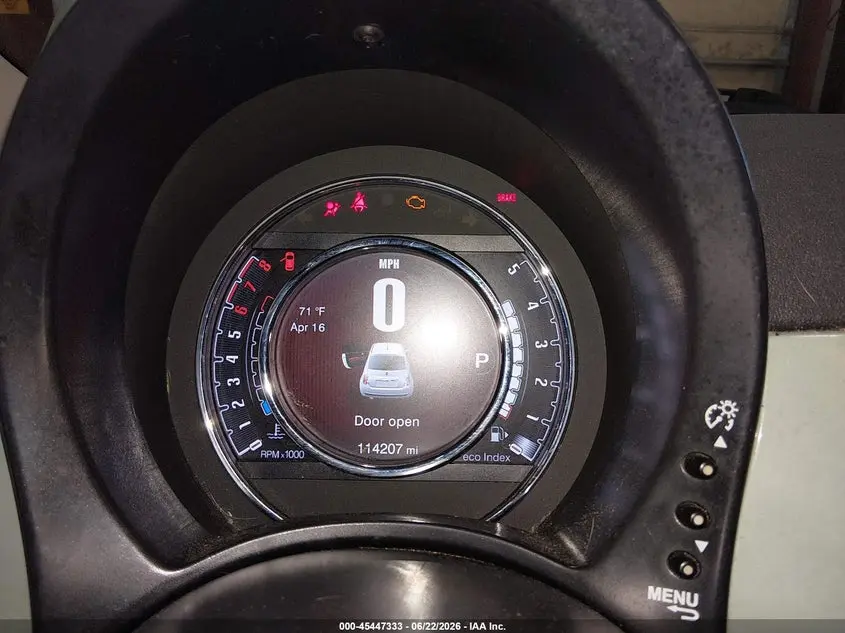 2015 FIAT 500 LOUNGE