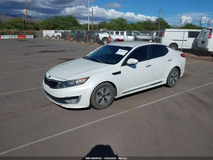 2012 KIA OPTIMA HYBRID EX