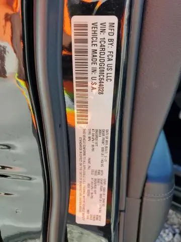 2021 DODGE DURANGO GT