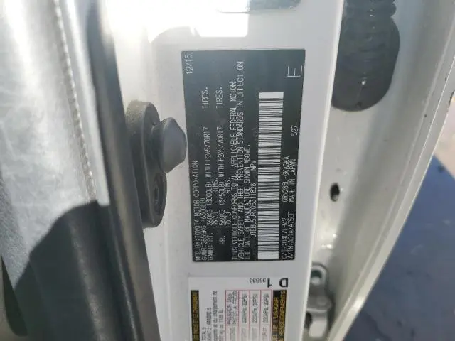 2016 TOYOTA 4RUNNER SR5/SR5 PREMIUM  