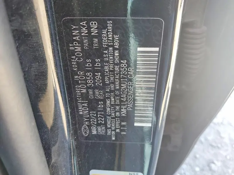 2021 HYUNDAI ELANTRA SE  