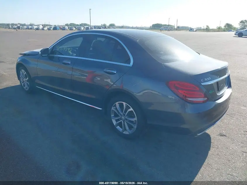 2015 MERCEDES-BENZ C 300 4MATIC