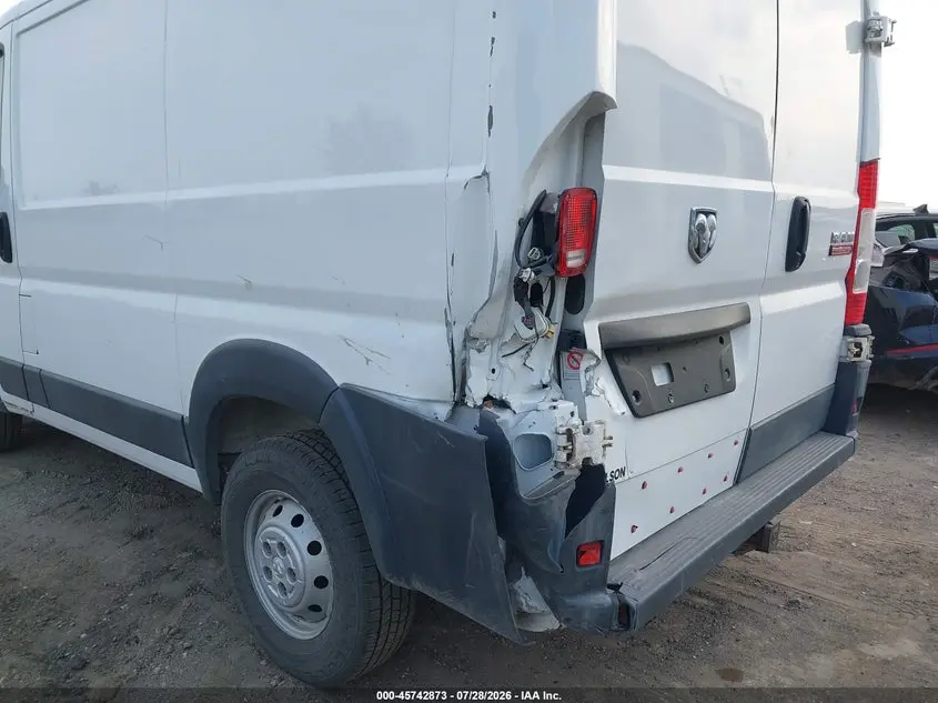2017 RAM PROMASTER 1500 LOW ROOF 118 WB