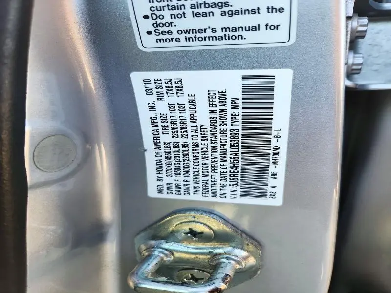 2010 HONDA CR-V EX  