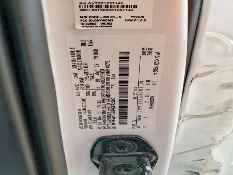 2023 FORD F150 SUPERCREW  