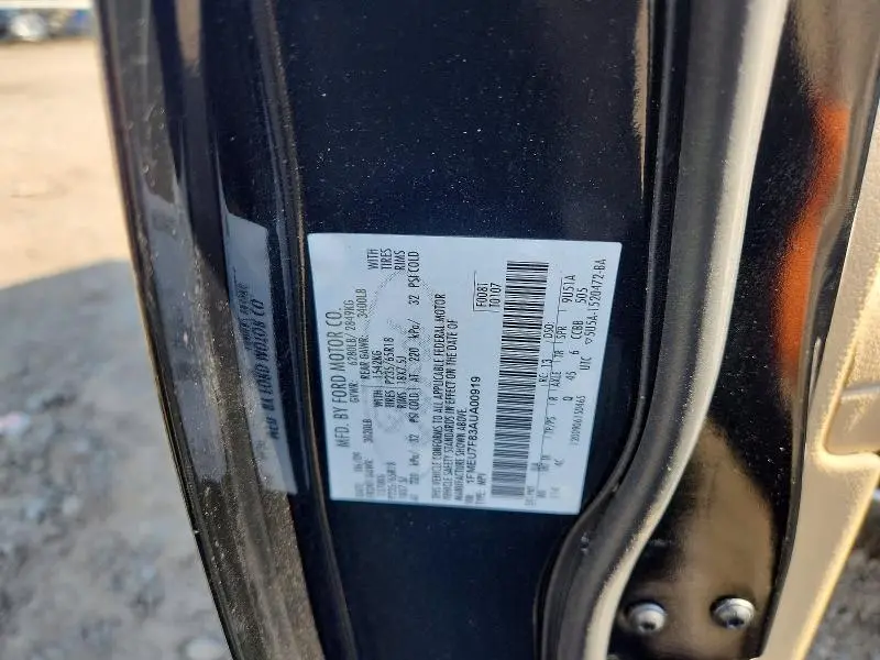 2010 FORD EXPLORER LIMITED  