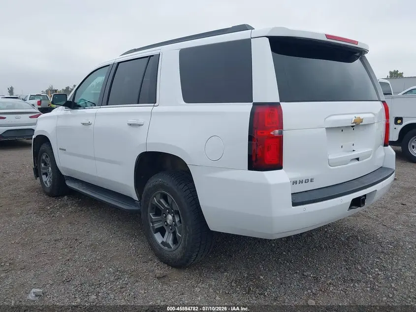 2020 CHEVROLET TAHOE 4WD LS