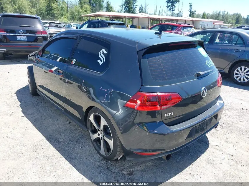 2016 VOLKSWAGEN GOLF GTI S 2-DOOR