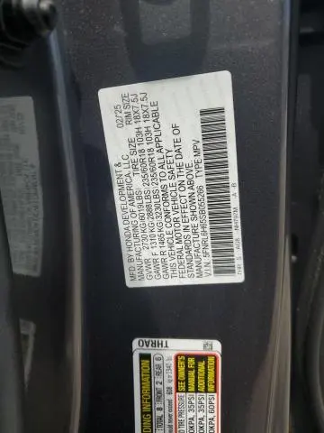 2025 HONDA ODYSSEY EXL  