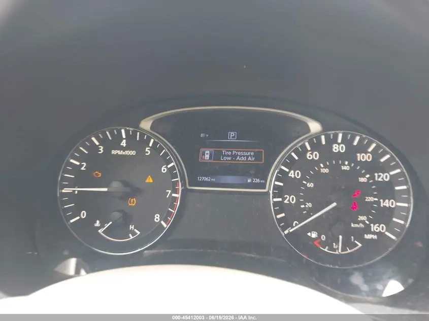 2017 NISSAN ALTIMA 2.5 S
