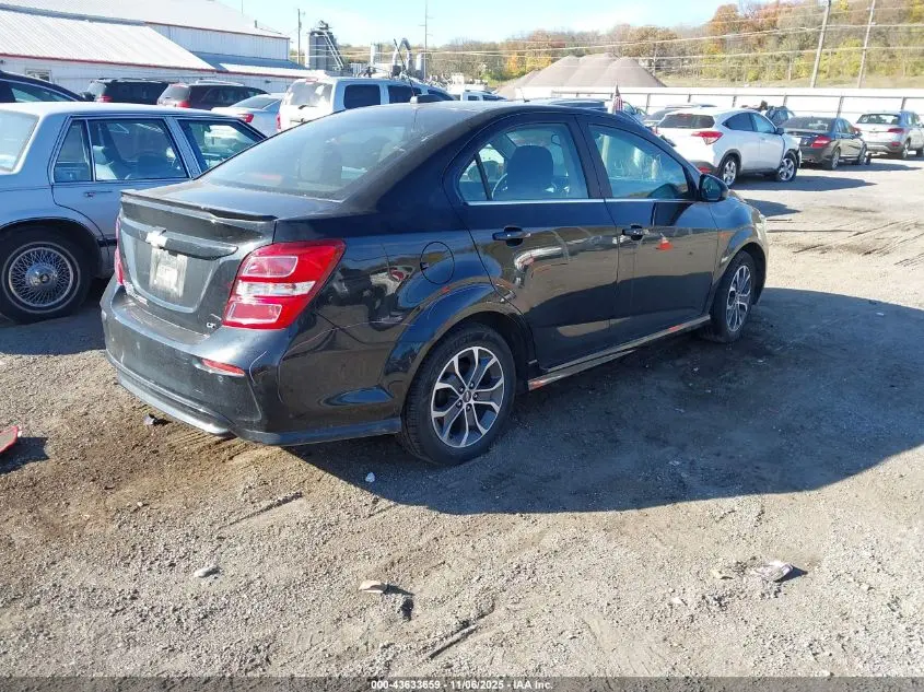 2017 CHEVROLET SONIC LT AUTO