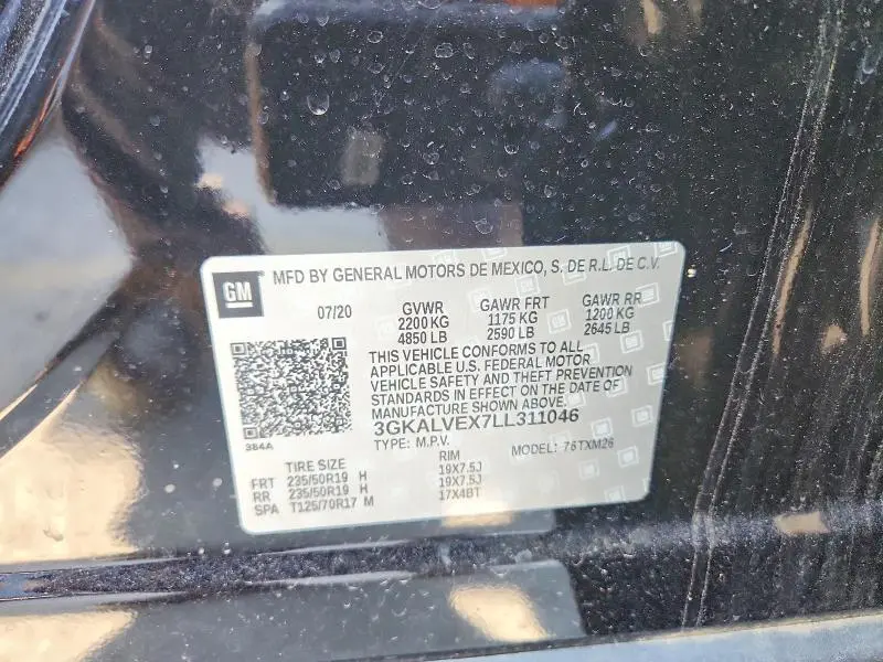 2020 GMC TERRAIN SLT  