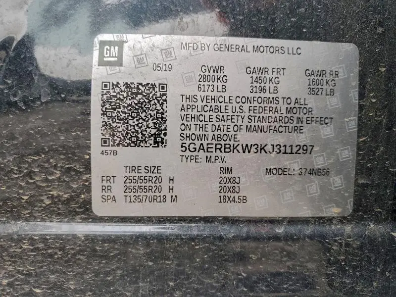 2019 BUICK ENCLAVE ESSENCE  