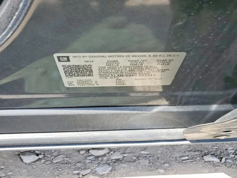 2019 GMC TERRAIN SLE  