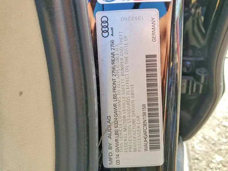 2014 AUDI A6 PRESTIGE  