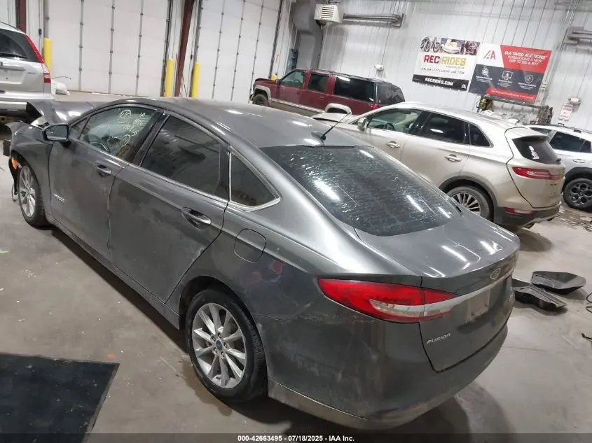 2017 FORD FUSION HYBRID SE