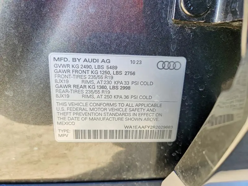 2024 AUDI Q5 PREMIUM PLUS 45  