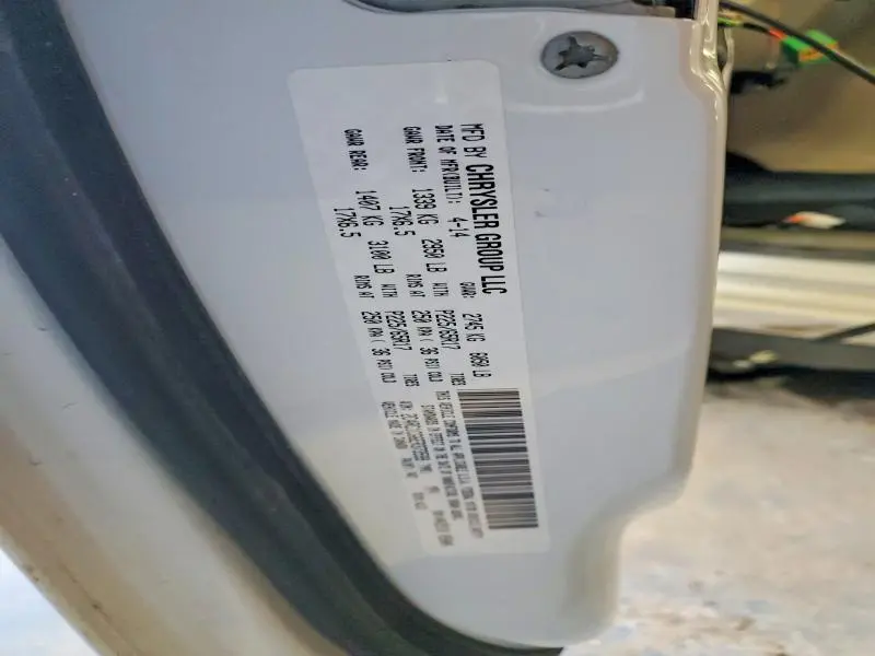 2014 CHRYSLER TOWN & COUNTRY TOURING L  