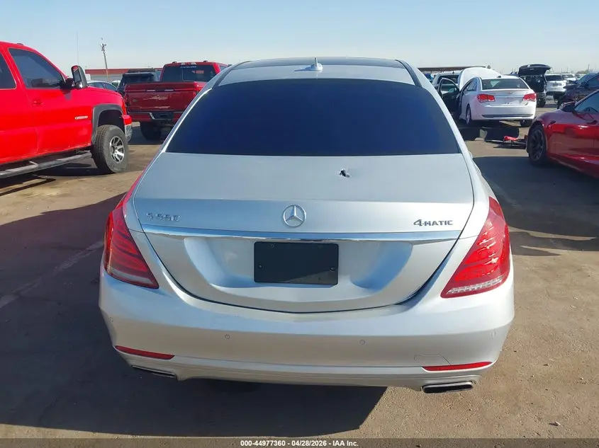 2015 MERCEDES-BENZ S 550 4MATIC