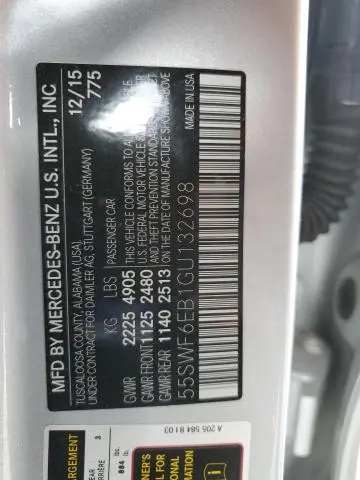 2016 MERCEDES-BENZ C 450 4MATIC AMG  