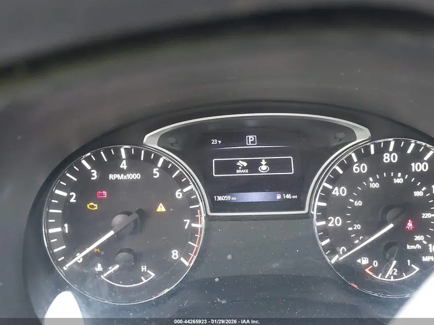 2016 NISSAN ALTIMA 2.5 S