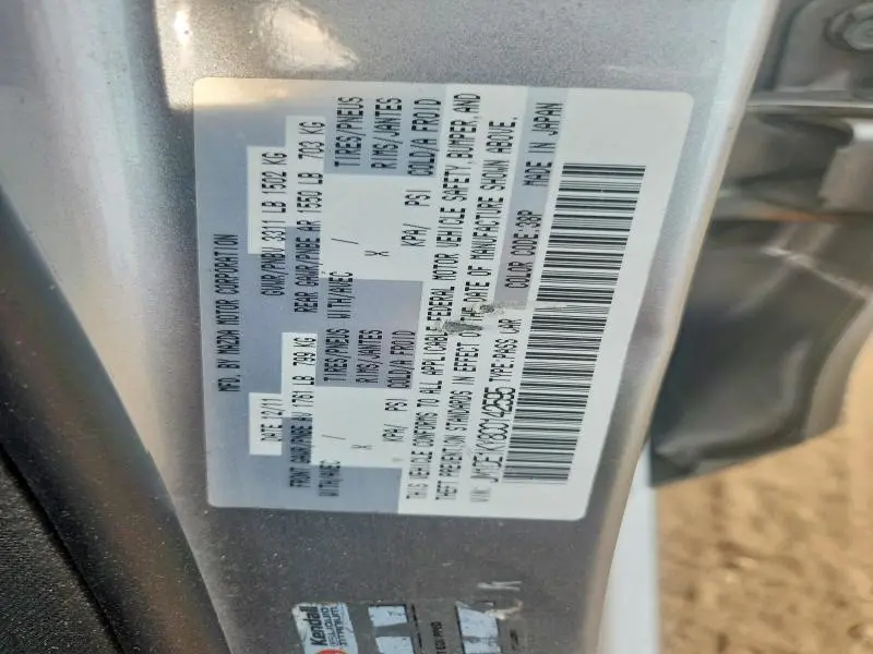 2012 MAZDA MAZDA2   