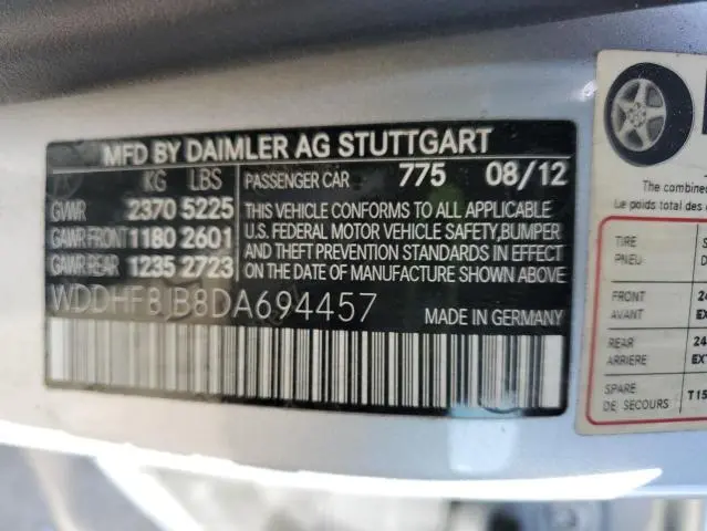 2013 MERCEDES-BENZ E 350 4MATIC  