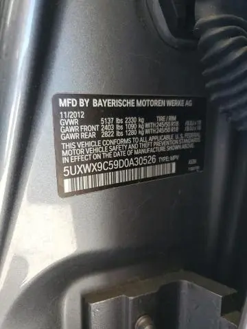 2013 BMW X3 XDRIVE28I  