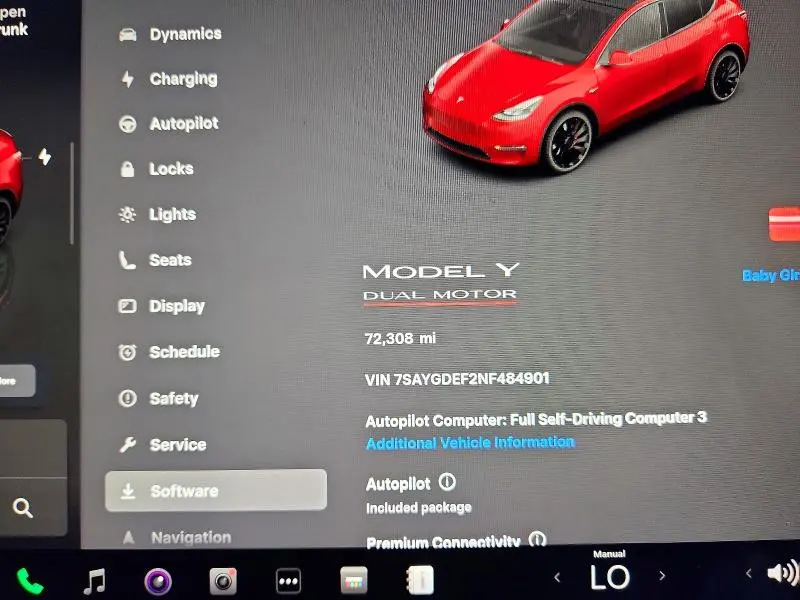 2022 TESLA MODEL Y   