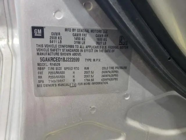 2011 BUICK ENCLAVE CXL  