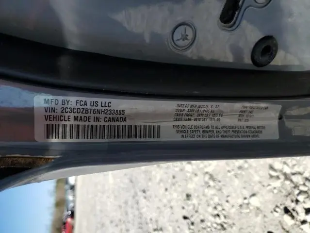 2022 DODGE CHALLENGER R/T  