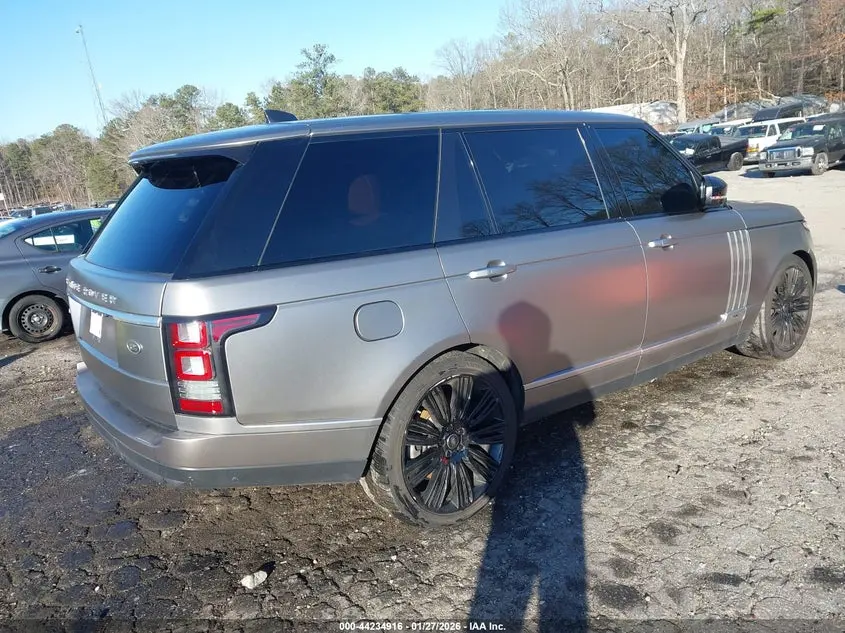 2017 LAND ROVER RANGE ROVER 5.0L V8 SUPERCHARGED AUTOBIOGRAPHY
