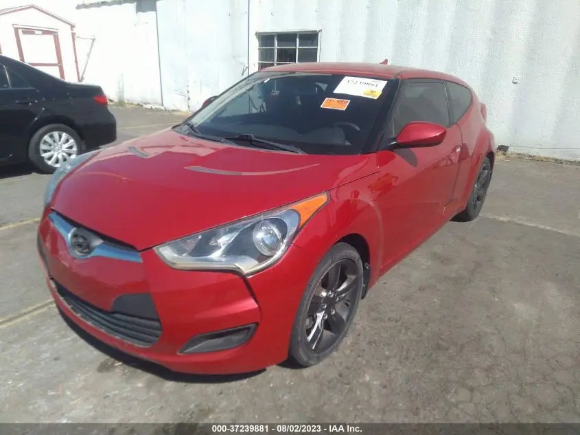 2013 HYUNDAI VELOSTER W/BLACK INT