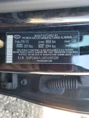 2023 HYUNDAI ELANTRA SEL  