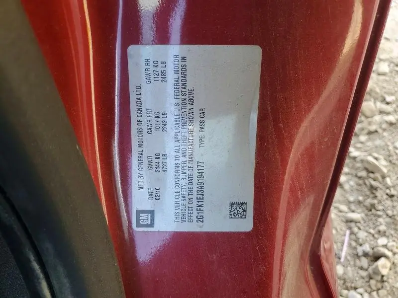 2010 CHEVROLET CAMARO SS  