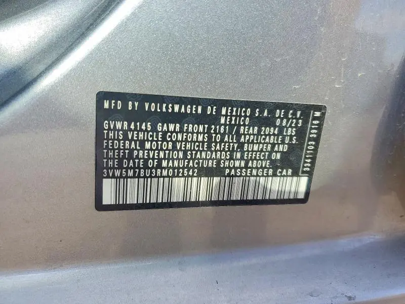 2024 VOLKSWAGEN JETTA S  