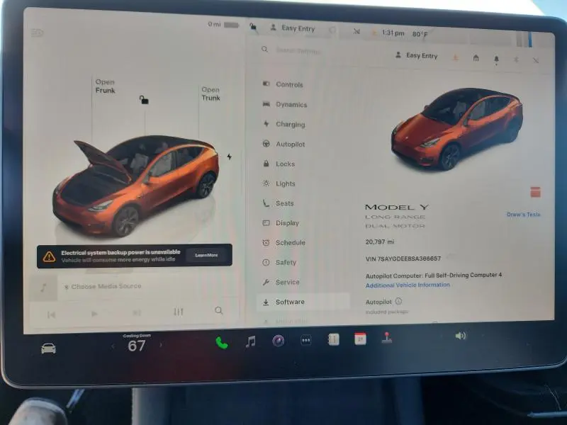 2025 TESLA MODEL Y   