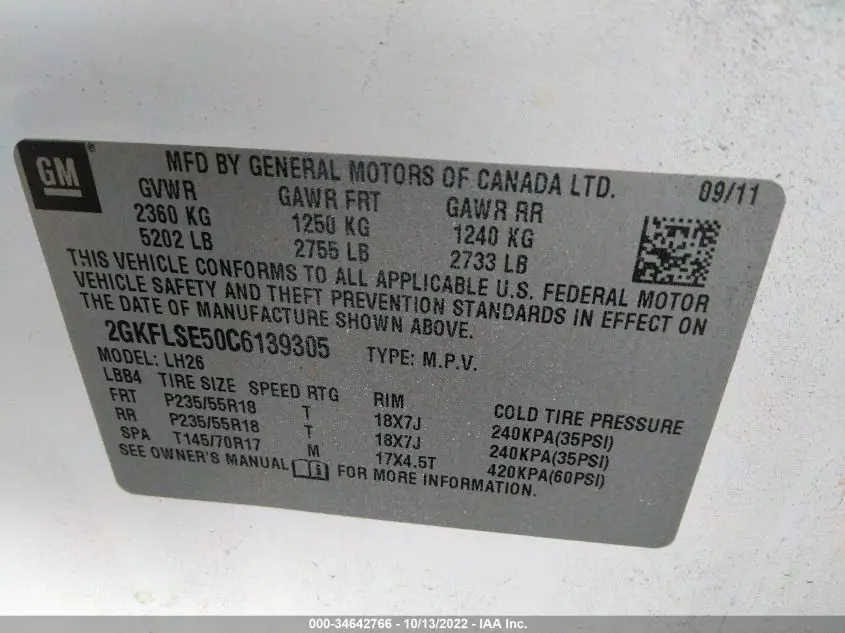 2012 GMC TERRAIN SLE-2