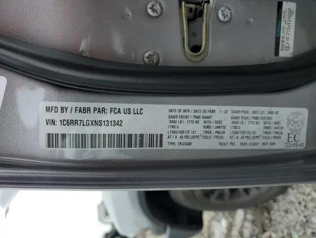 2022 RAM 1500 CLASSIC SLT  