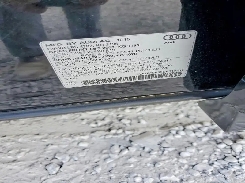 2016 AUDI Q3 PRESTIGE  