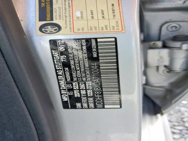 2013 MERCEDES-BENZ E 350 4MATIC  