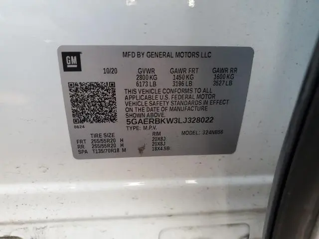 2020 BUICK ENCLAVE ESSENCE  