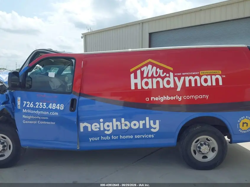 2024 CHEVROLET EXPRESS CARGO RWD 2500 REGULAR WHEELBASE WT